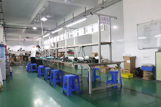 Factory production workshop