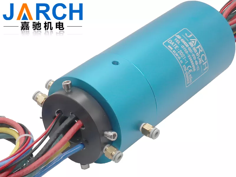 JSR-RAH030 Series Through Bore Multi Channel Pneumatic Slip Ring