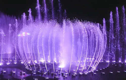 JARCH underwater slip rings are used in musical fountains, and the application range of waterproof slip rings
