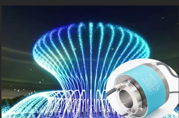 pplication of waterproof conductive slip ring in music fountain, JARCH waterproof conductive slip ring