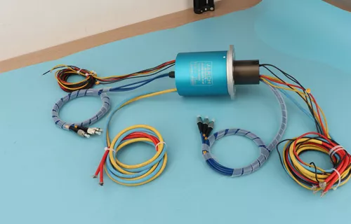 How to connect the slip ring?