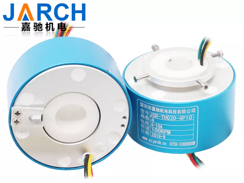 The relationship between rotational speed and wear resistance of conductive slip ring