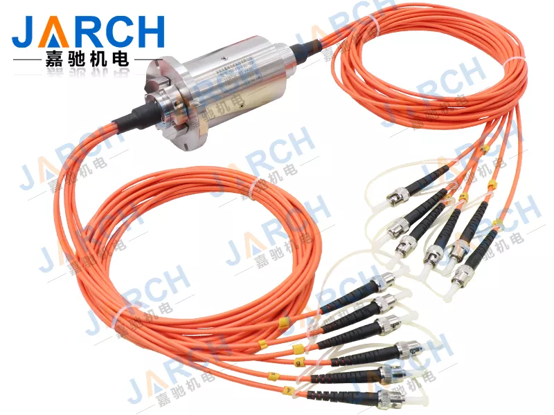 What are the application fields of conductive slip rings? What are the characteristics of fiber optic rotary joints?