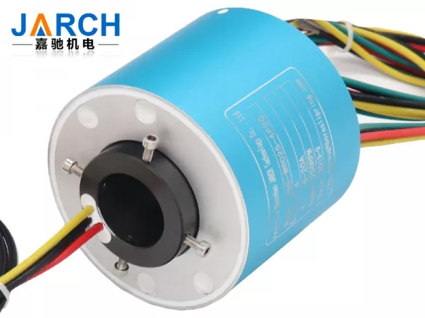 The difference between the old carbon brush slip ring and the new brush slip ring, what are the media transmitted by the slip ring?